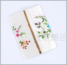 Load image into Gallery viewer, SILK EMBROIDERY TISSUE BAG
