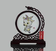 Load image into Gallery viewer, DOUBLE SIDED EMBROIDERY FOR THE 12 CHINESE ZODIACS CARTOON
