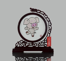 Load image into Gallery viewer, DOUBLE SIDED EMBROIDERY FOR THE 12 CHINESE ZODIACS CARTOON
