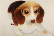 Load image into Gallery viewer, SILK EMBROIDERY DOG
