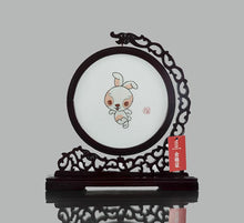 Load image into Gallery viewer, DOUBLE SIDED EMBROIDERY FOR THE 12 CHINESE ZODIACS CARTOON
