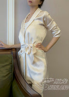 Load image into Gallery viewer, SILK ROBE-PJ607
