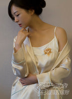 Load image into Gallery viewer, SILK ROBE-PJ607
