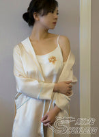 Load image into Gallery viewer, SILK ROBE-PJ607
